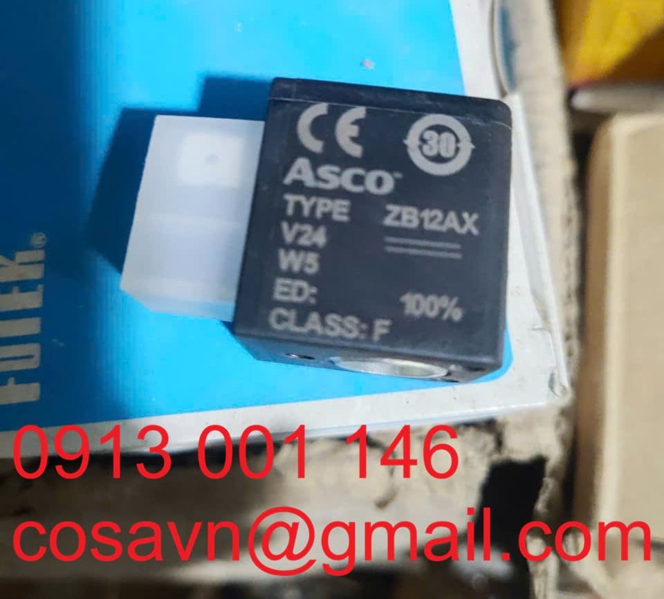 ASCO  Cuộn dây điện từ ASCO loại ZB12AX ZB12AX